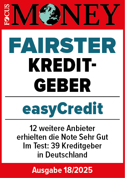 Testsiegel fairster kreditgeber von focus money