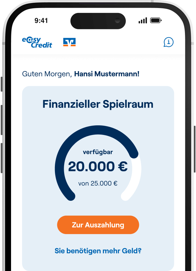 easyCredit Plus Dashboard